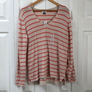 CLOSET CLEAN OUT Light Weight Striped Sweater
